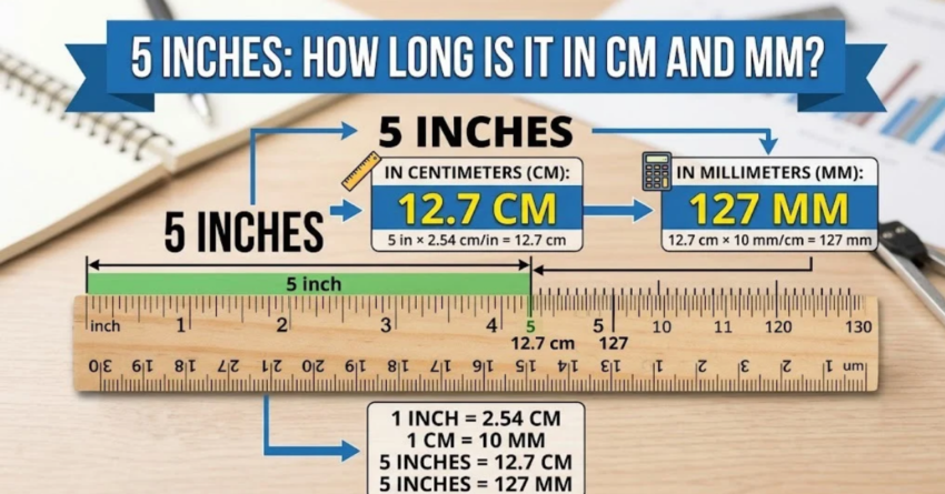 5 Inches: How Long Is It in CM and MM?